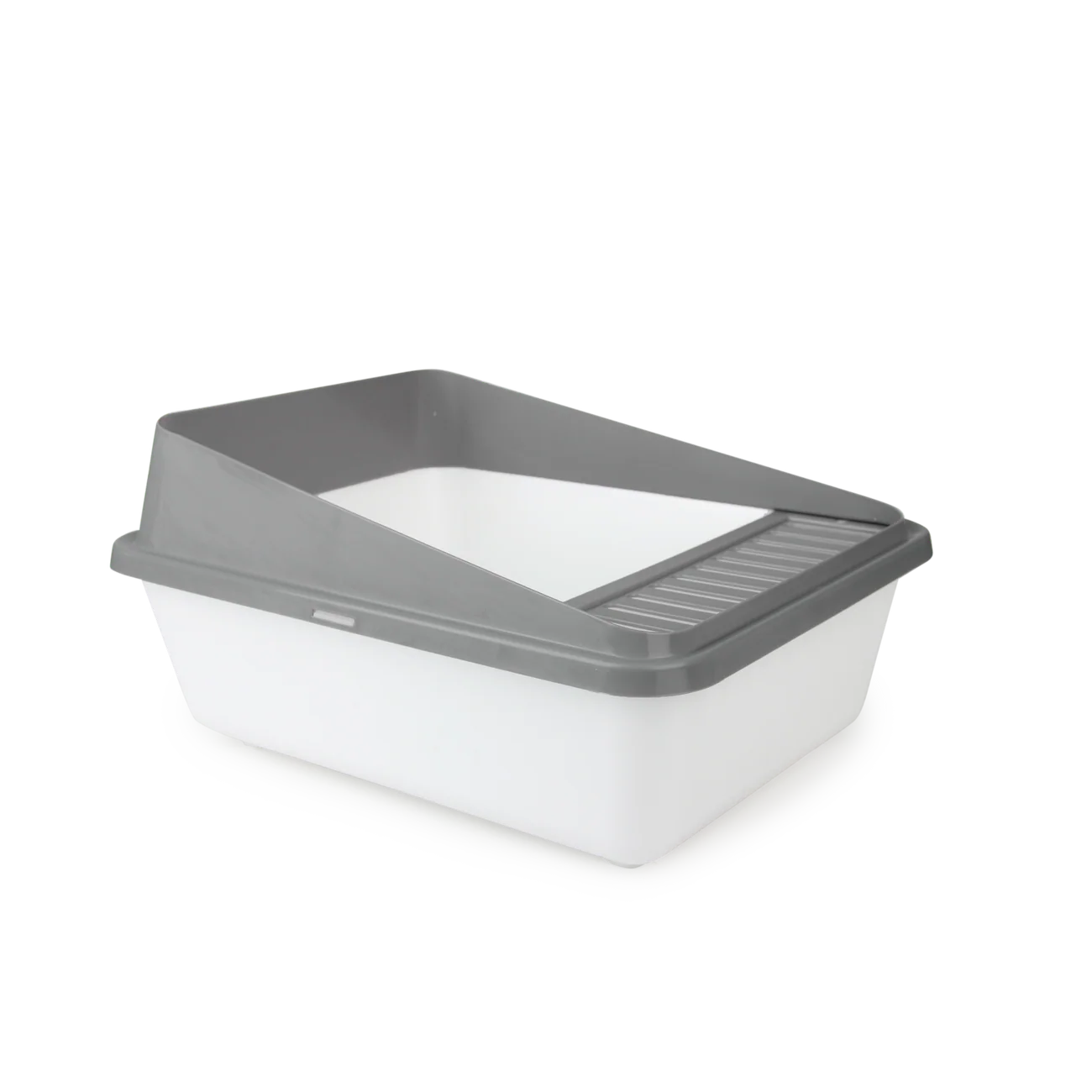 AFP Go Fresh High Back Cat Litter Box Small Grey pet product in Qatar