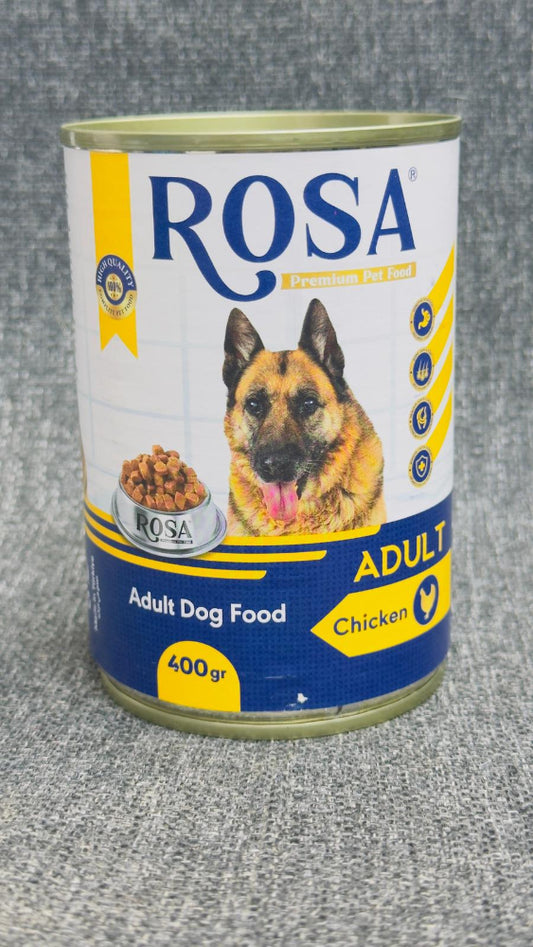 Rosa Chicken Chunks In Gravy Adult Dogs Wet Food 400g pet product in Qatar