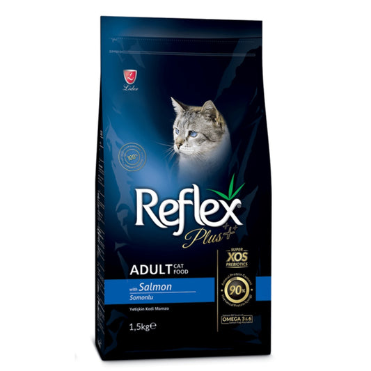 Reflex Plus Kitten Dry Food Salmon 1.5kg pet product in Qatar