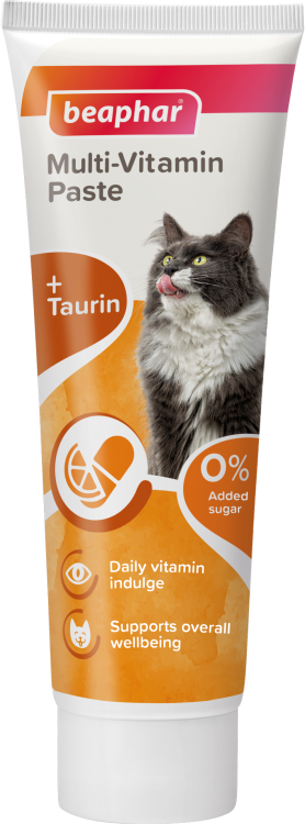 Beaphar Multi-Vitamin Paste for Cats 100g pet product in Qatar
