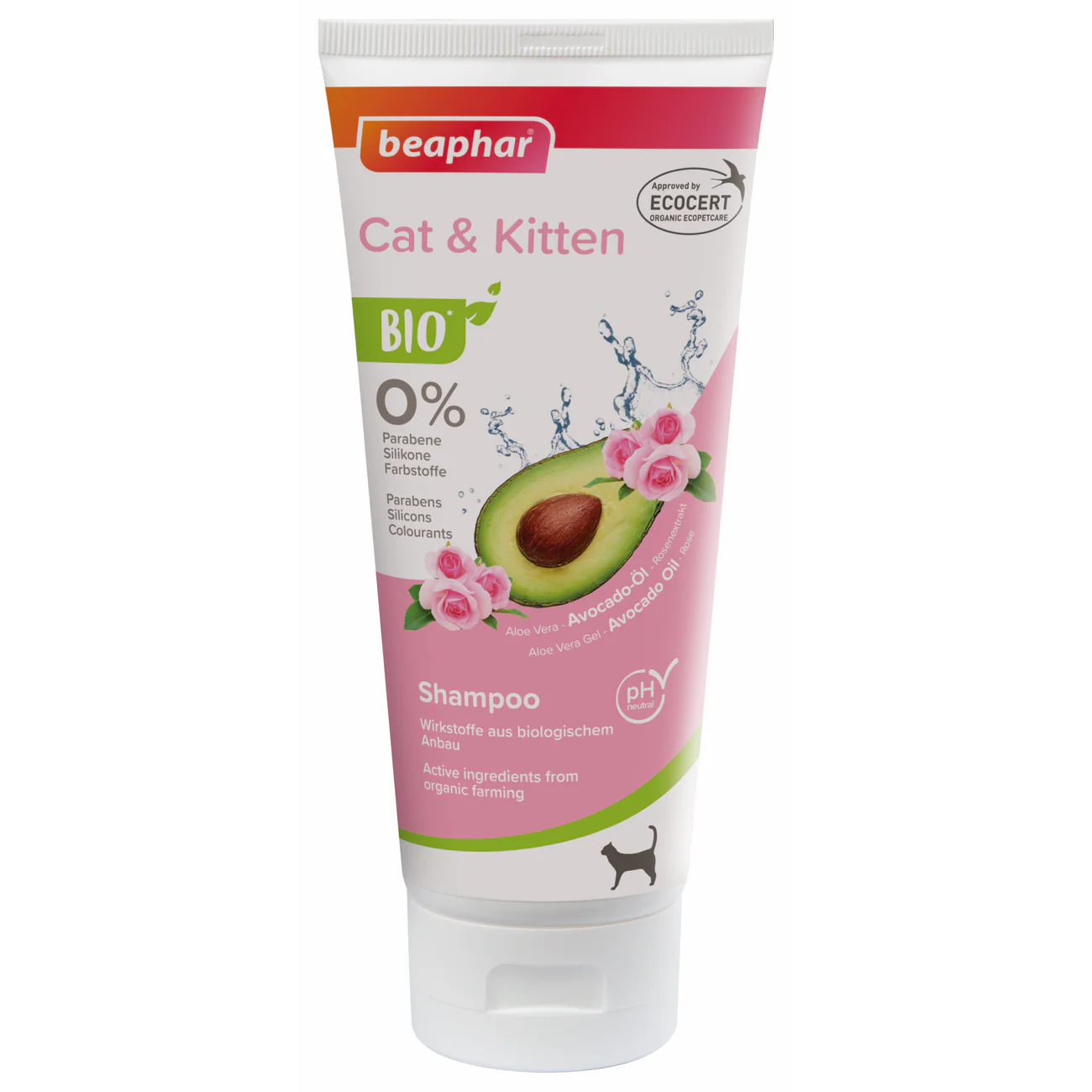 Beaphar Bio Cosmetic Cat Shampoo 200 ml pet product in Qatar