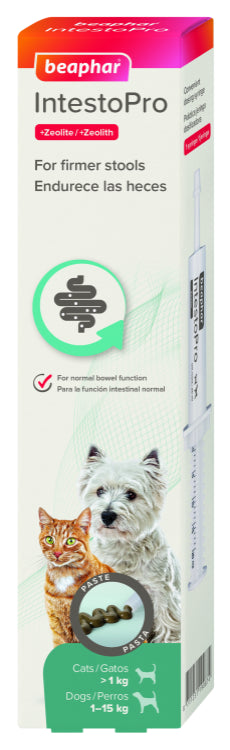 Beaphar IntestoPro Anti Diarrhea Paste Syringe Small Dog & Cat 20 ml pet product in Qatar