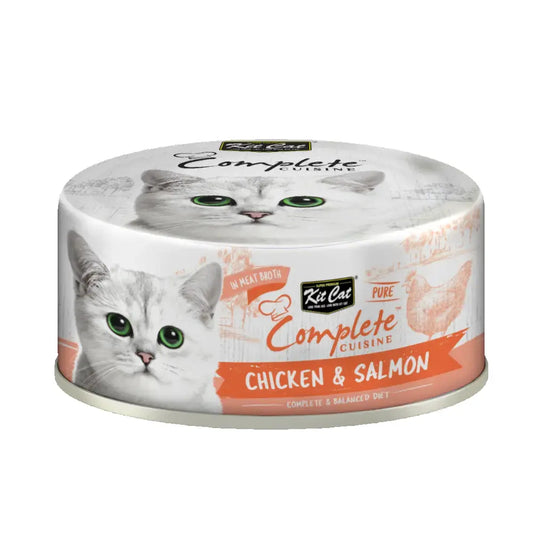 Kit Cat Gravy Series Chicken & Salmon Cat Wet Food 70g pet product in Qatar