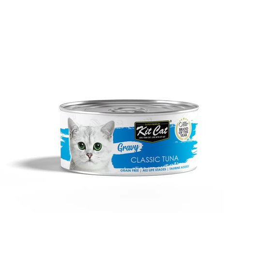 Kit Cat Gravy Series Classic Tuna Cat Wet Food 70g pet product in Qatar