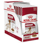 Royal Canin Medium Adult Wet Food Pouches 140g x 10 pet product in Qatar