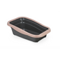 Nella Cat Litter Tray with Frame Pink 58 x 37.5 x 18 cm pet product in Qatar