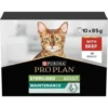 Purina Pro Plan Sterilised Adult Beef Gravy Multi Pack 85Gx10